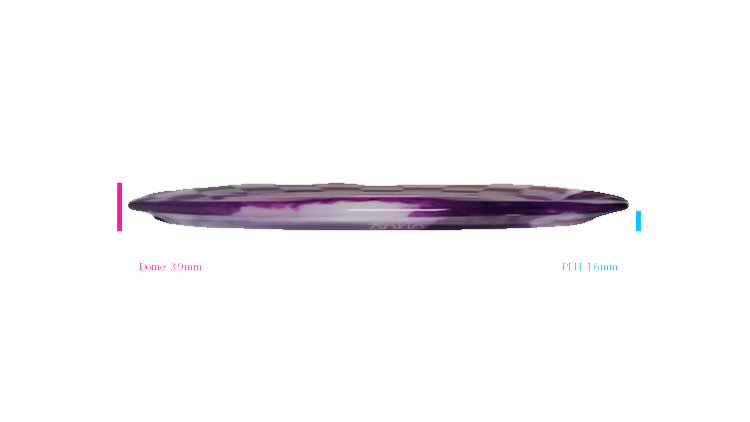 Discraft Paul McBeth Fly Dye Z Anax Distance Driver Profile View
