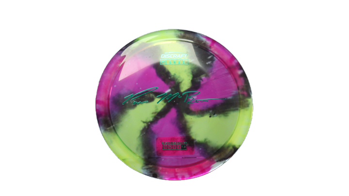 Discraft Paul McBeth Fly Dye Z Anax Distance Driver Front View