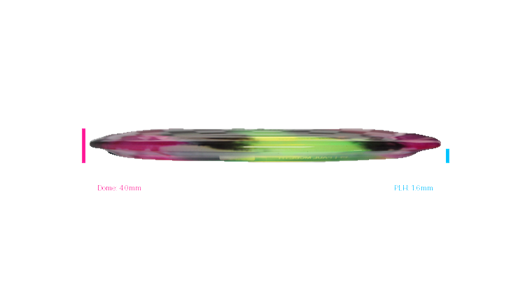 Discraft Paul McBeth Fly Dye Z Anax Distance Driver Profile View