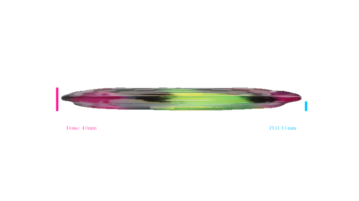 Discraft Paul McBeth Fly Dye Z Anax Distance Driver Profile View