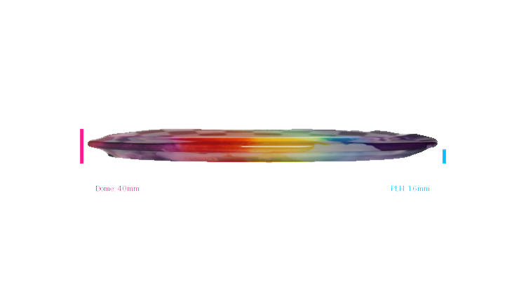 Discraft Paul McBeth Fly Dye Z Athena Fairway Driver Profile View