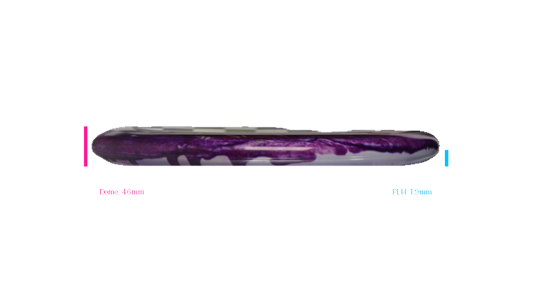 Discraft Paul McBeth Fly Dye Z Luna Putter Profile View