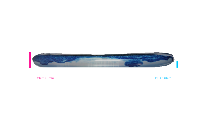 Discraft Paul McBeth Fly Dye Z Luna Putter Profile View