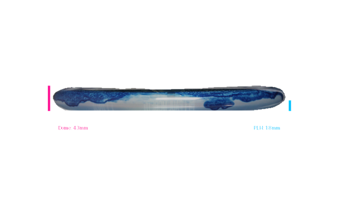 Discraft Paul McBeth Fly Dye Z Luna Putter Profile View