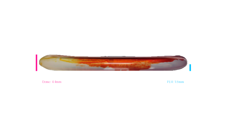 Discraft Paul McBeth Fly Dye Z Luna Putter Profile View