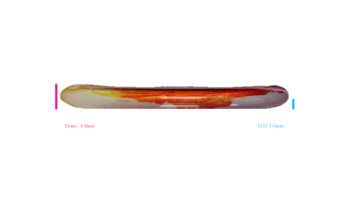 Discraft Paul McBeth Fly Dye Z Luna Putter Profile View