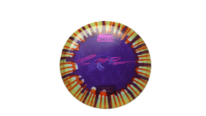 Discraft Paul McBeth Fly Dye Z Luna Putter Front View