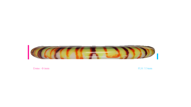 Discraft Paul McBeth Fly Dye Z Luna Putter Profile View