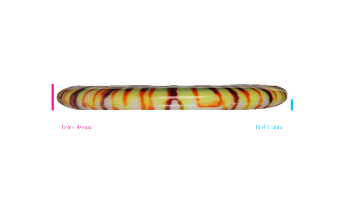 Discraft Paul McBeth Fly Dye Z Luna Putter Profile View