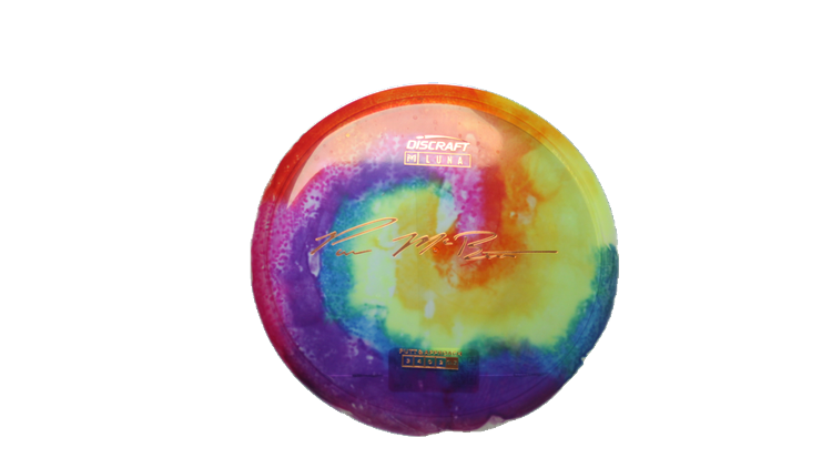 Discraft Paul McBeth Fly Dye Z Luna Putter Front View