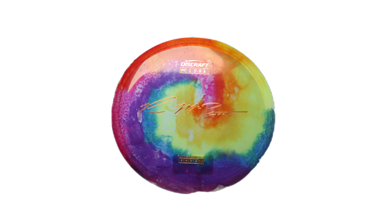 Discraft Paul McBeth Fly Dye Z Luna Putter Front View