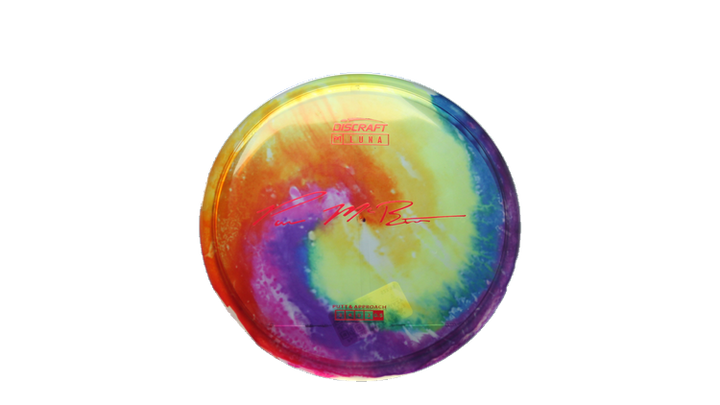 Discraft Paul McBeth Fly Dye Z Luna Putter Front View