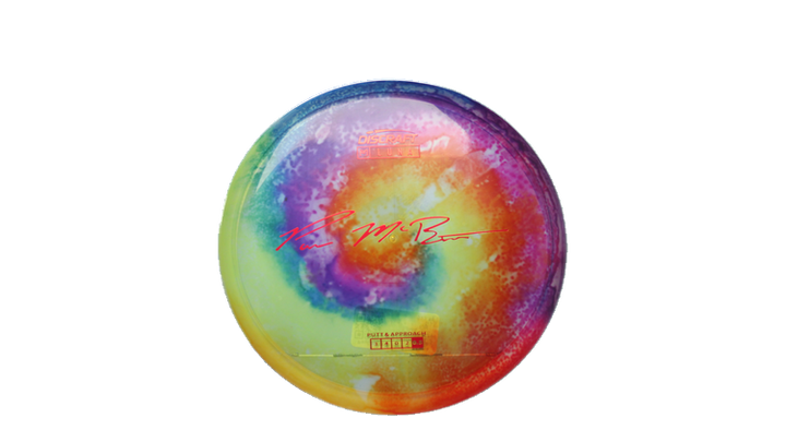 Discraft Paul McBeth Fly Dye Z Luna Putter Front View