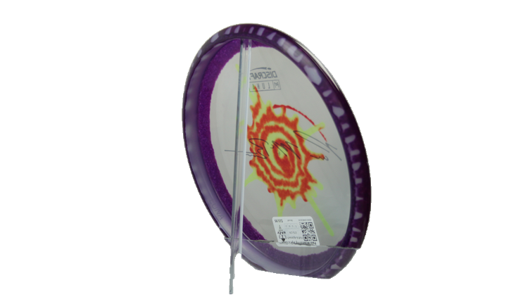 Discraft Paul McBeth Fly Dye Z Luna Putter Back View