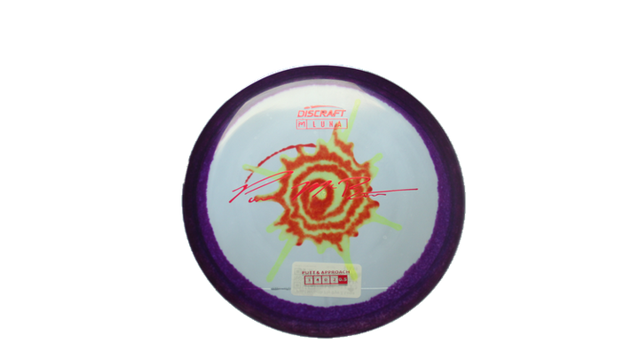 Discraft Paul McBeth Fly Dye Z Luna Putter Front View