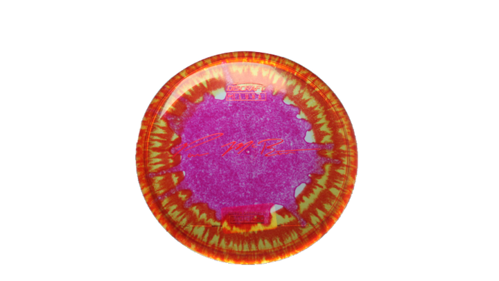 Discraft Paul McBeth Fly Dye Z Luna Putter Front View