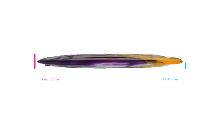 Discraft Paul McBeth Fly Dye Z Zeus Distance Driver Profile View