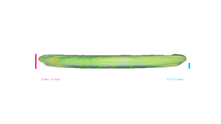 Discraft Z Fly Dye Buzzz Midrange Profile View