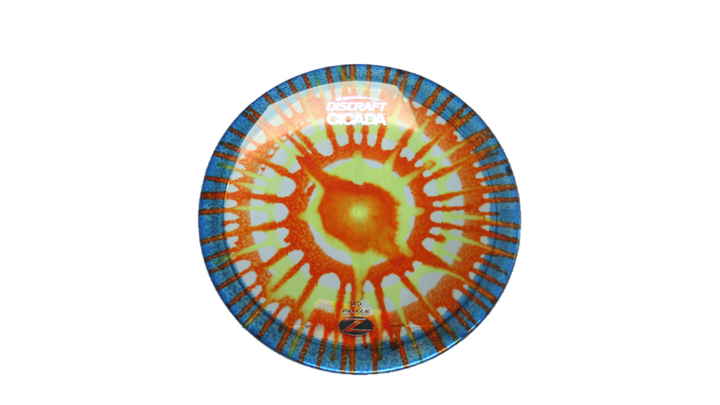 Discraft Z Fly Dye Cicada Fairway Driver Front View