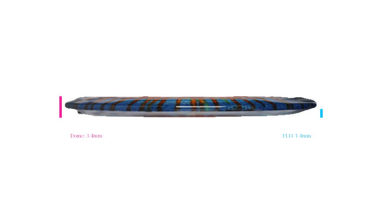 Discraft Z Fly Dye Cicada Fairway Driver Profile View