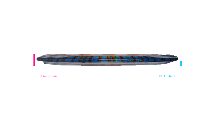 Discraft Z Fly Dye Cicada Fairway Driver Profile View