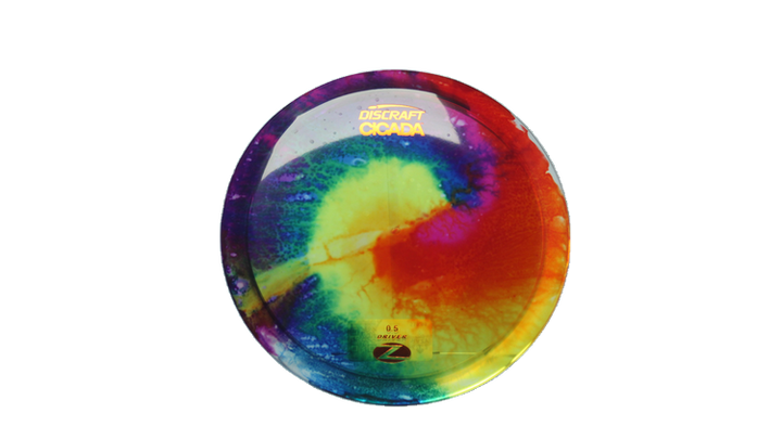 Discraft Z Fly Dye Cicada Fairway Driver Front View