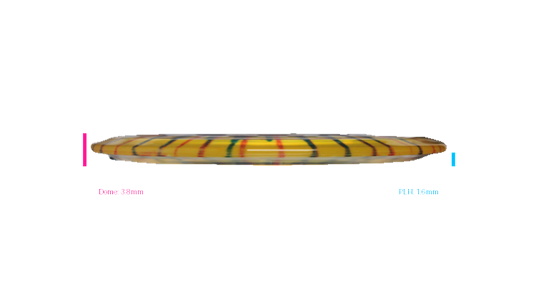 Discraft Z Fly Dye Cicada Fairway Driver Profile View