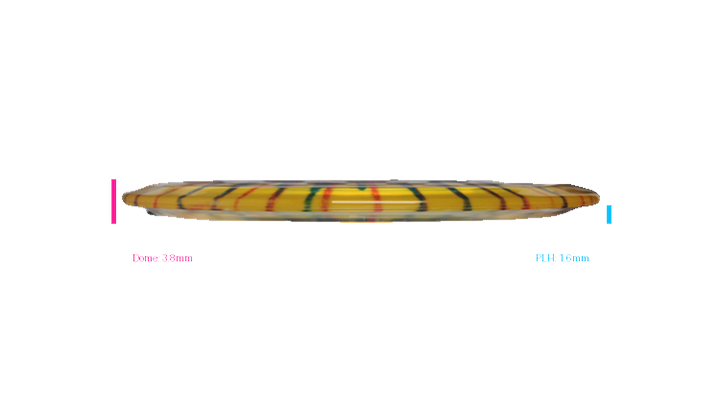 Discraft Z Fly Dye Cicada Fairway Driver Profile View