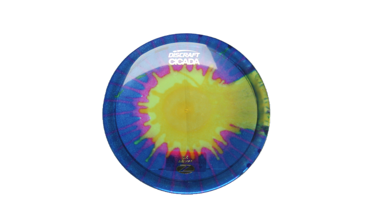 Discraft Z Fly Dye Cicada Fairway Driver Front View
