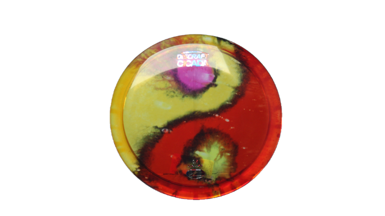 Discraft Z Fly Dye Cicada Fairway Driver Front View
