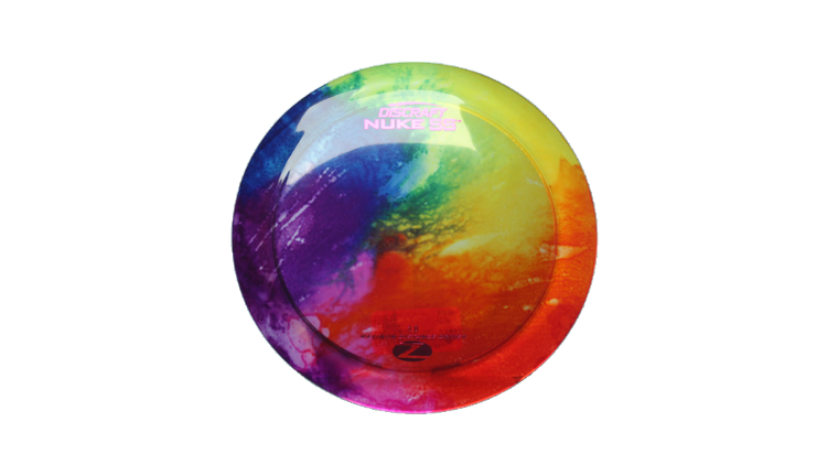 Discraft Z Fly Dye Nuke SS Distance Driver Front View