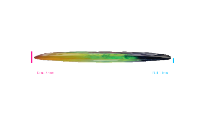 Discraft Z Fly Dye Nuke SS Distance Driver Profile View