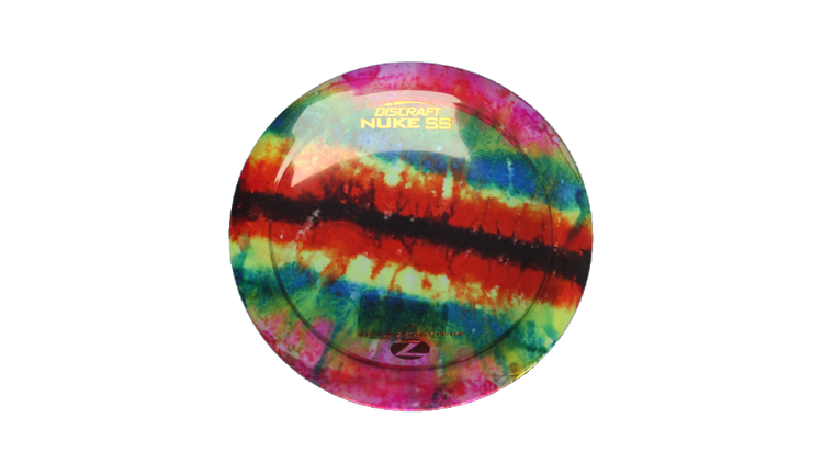 Discraft Z Fly Dye Nuke SS Distance Driver Front View