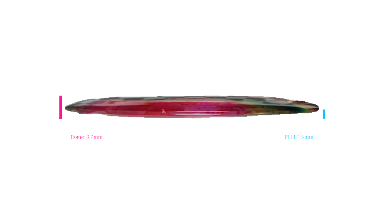 Discraft Z Fly Dye Nuke SS Distance Driver Profile View