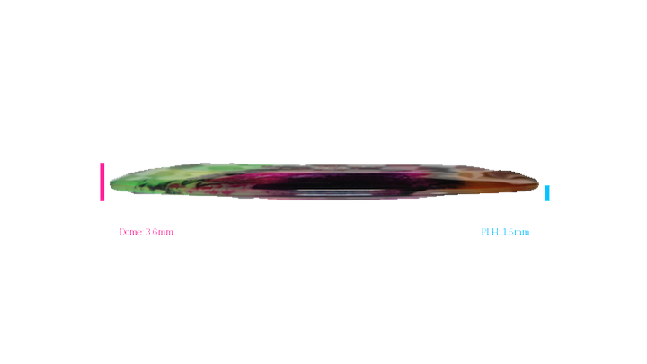 Discraft Z Fly Dye Nuke SS Distance Driver Profile View