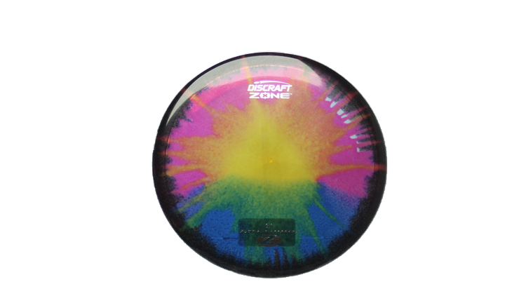 Discraft Z Fly Dye Zone Putter Front View
