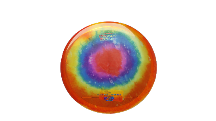 Discraft Z Fly Dye Zone Putter Front View