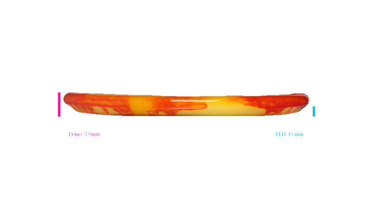 Discraft Z Fly Dye Zone Putter Profile View