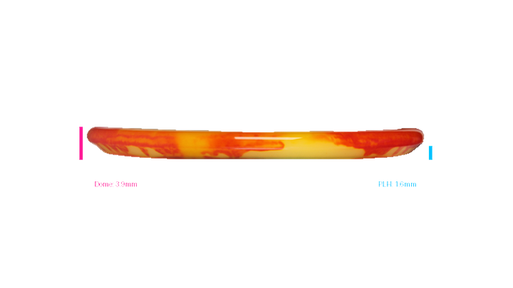 Discraft Z Fly Dye Zone Putter Profile View