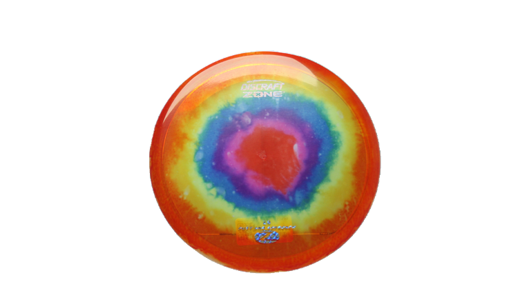 Discraft Z Fly Dye Zone Putter Front View