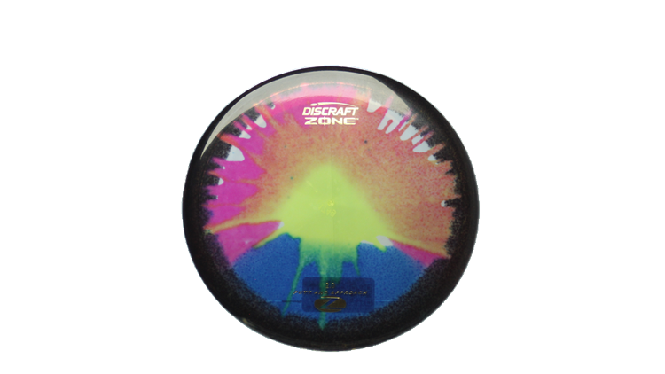 Discraft Z Fly Dye Zone Putter Front View