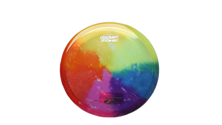 Discraft Z Fly Dye Zone Putter Front View