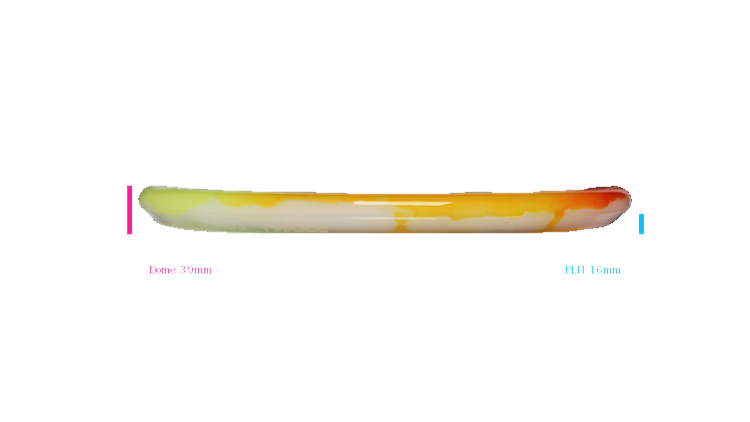 Discraft Z Fly Dye Zone Putter Profile View