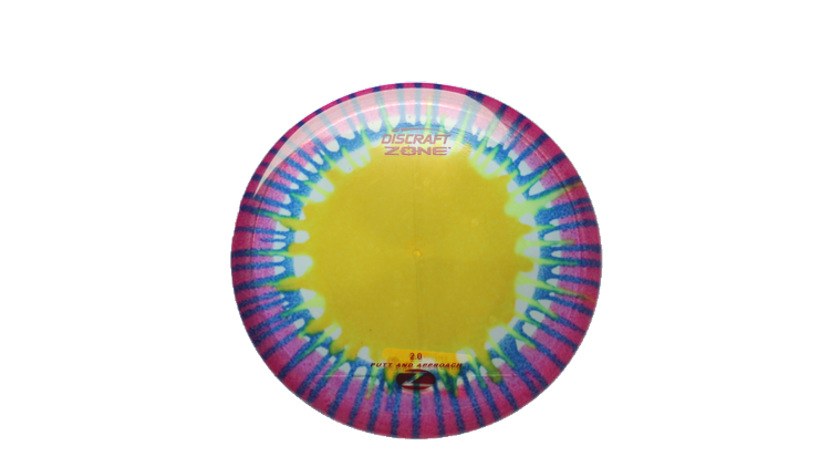 Discraft Z Fly Dye Zone Putter Front View