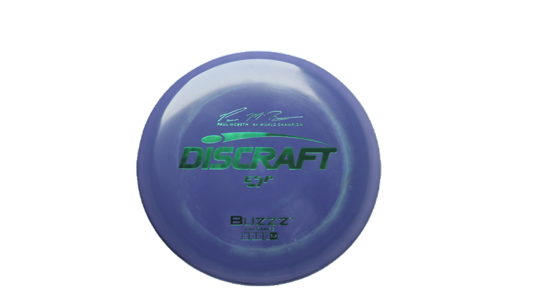 Discraft Paul McBeth 6x Signature Series ESP Buzzz Midrange Front View