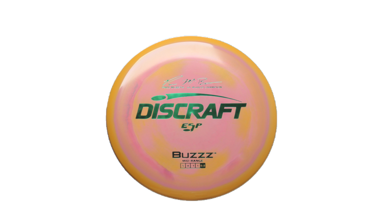 Discraft Paul McBeth 6x Signature Series ESP Buzzz Midrange Front View