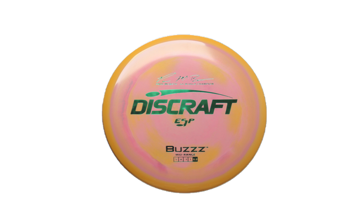 Discraft Paul McBeth 6x Signature Series ESP Buzzz Midrange Front View