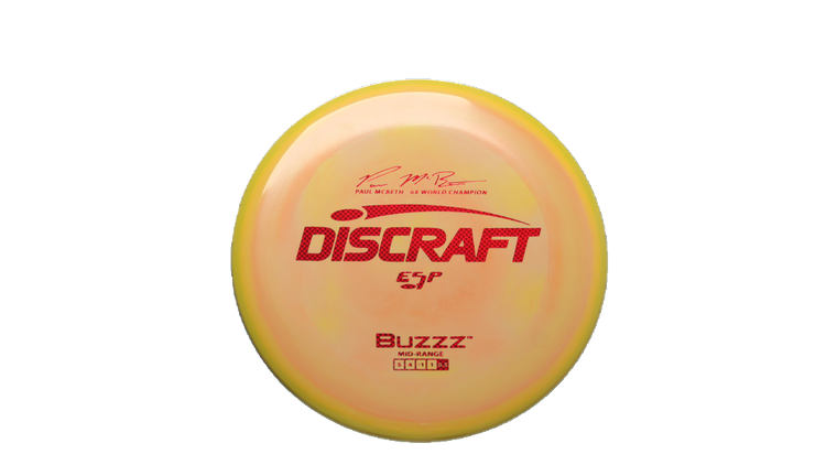 Discraft Paul McBeth 6x Signature Series ESP Buzzz Midrange Front View