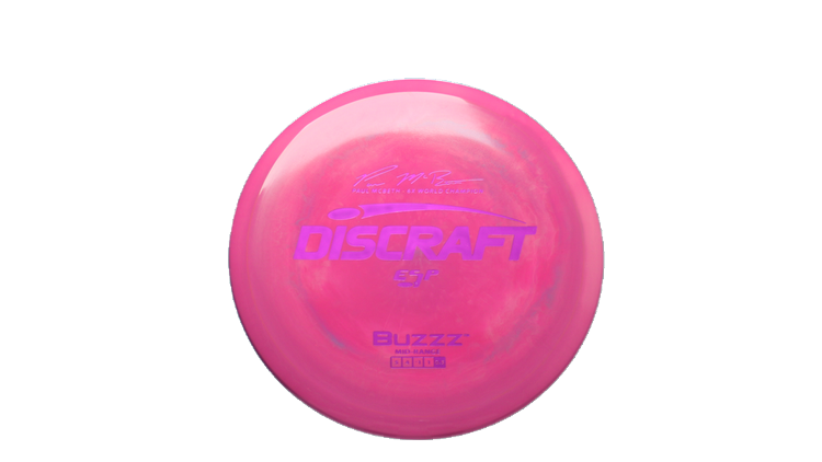 Discraft Paul McBeth 6x Signature Series ESP Buzzz Midrange Front View