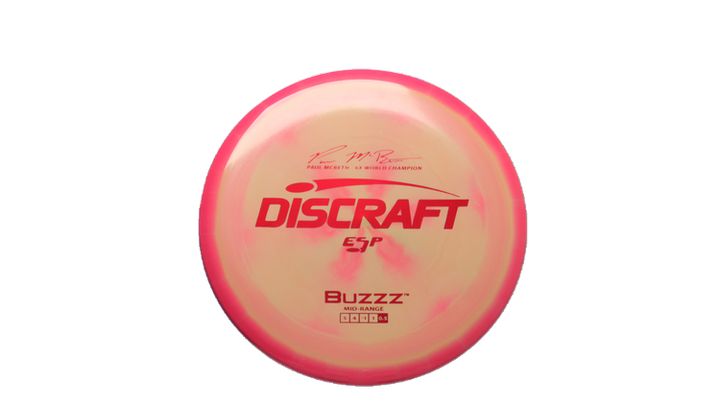 Discraft Paul McBeth 6x Signature Series ESP Buzzz Midrange Front View